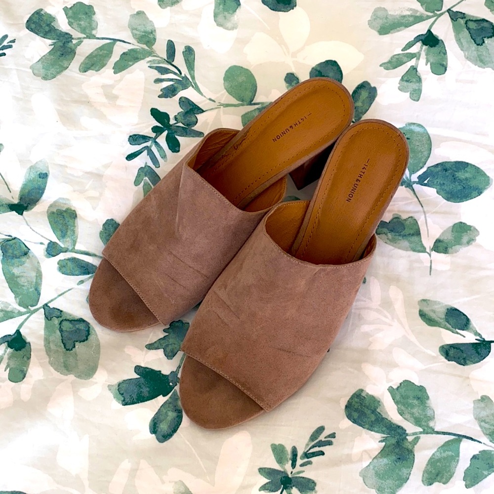 14th And Union Hanzel Block Heel Mule - image 1